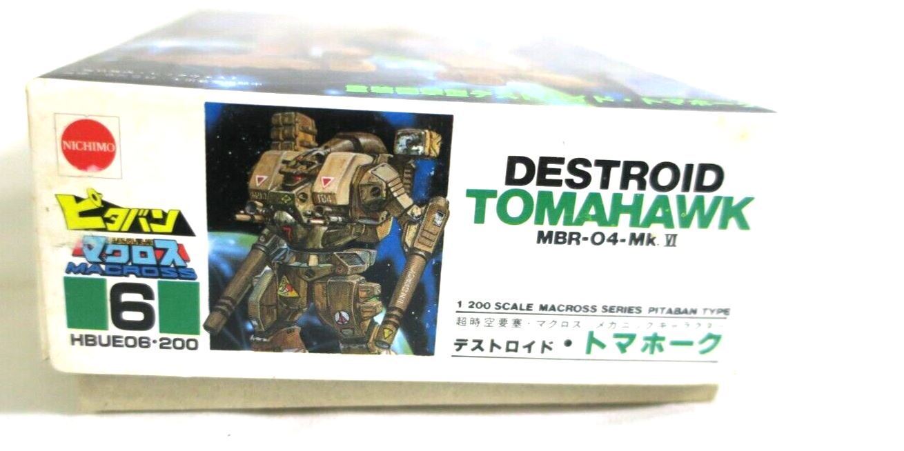 Nichimo Macross 1/200 Destroid Tomahawk Mbr-04-mk.vi Model Kit HBUE06 6 (FE3)