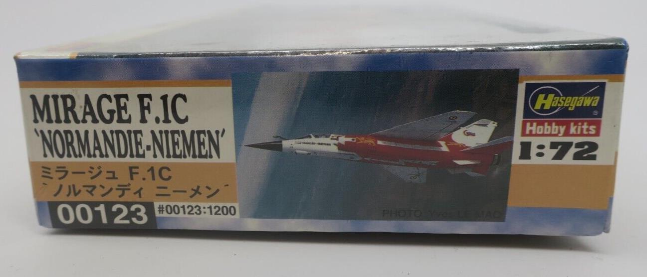 SEALED Hasegawa 1/72 Mirage F.1C 'Normandie-Niemen' 00123-1200 Model Kit