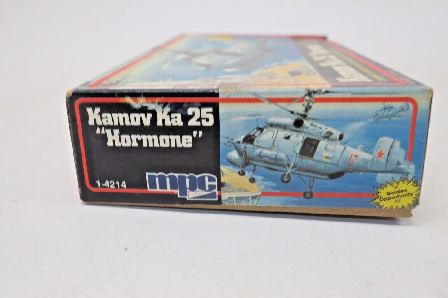 MPC KAMOV KA25 HORMONE HELICOPTER 1/72 SCALE PLASTIC MODEL KIT 1-4214