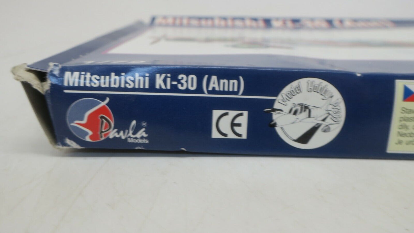 NEW PAVLA MODELS MITSUBISHI KI-30 ANN 1/72 MODEL KIT 72016
