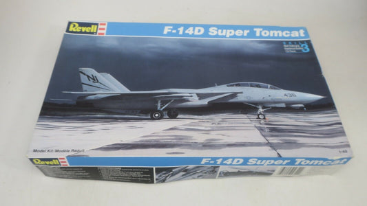 REVELL 1:48 F-14D SUPER TOMCAT PLASTIC AIRCRAFT MODEL KIT #85-4729