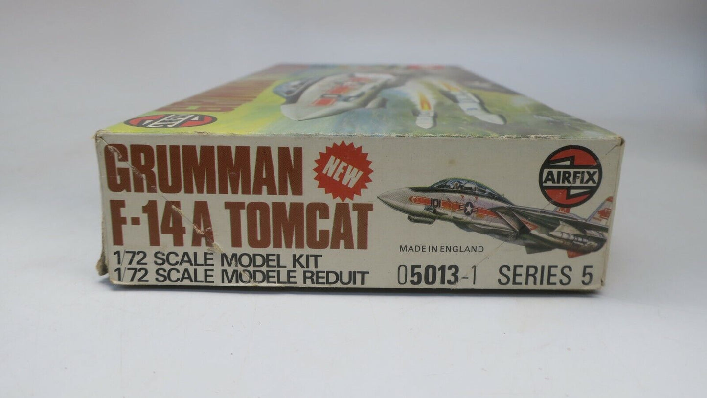 NEW AIRFIX GRUMMAN F-14A TOMCAT MODEL KIT 05013-1 SERIES 5 1/72 SCALE