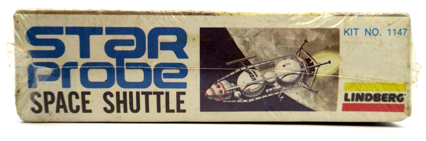 Vintage Lindberg Star Probe Space Shuttle #1147 Model Kit