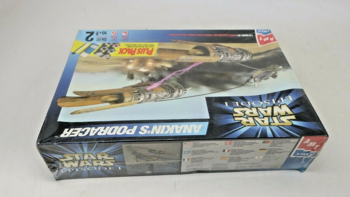 STAR WARS Episode I AMT ERTL Anakin's Podracer 1/32 FS NEW Model Kit from 1999
