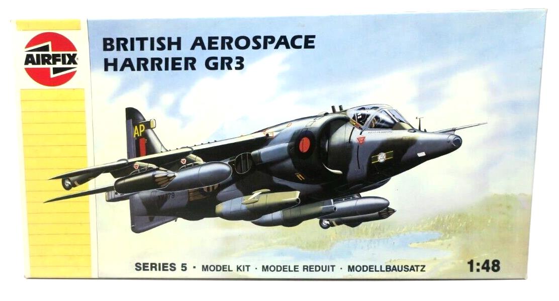 AIRFIX 1/48 British Aerospace Harrier GR3 5102 Model Kit
