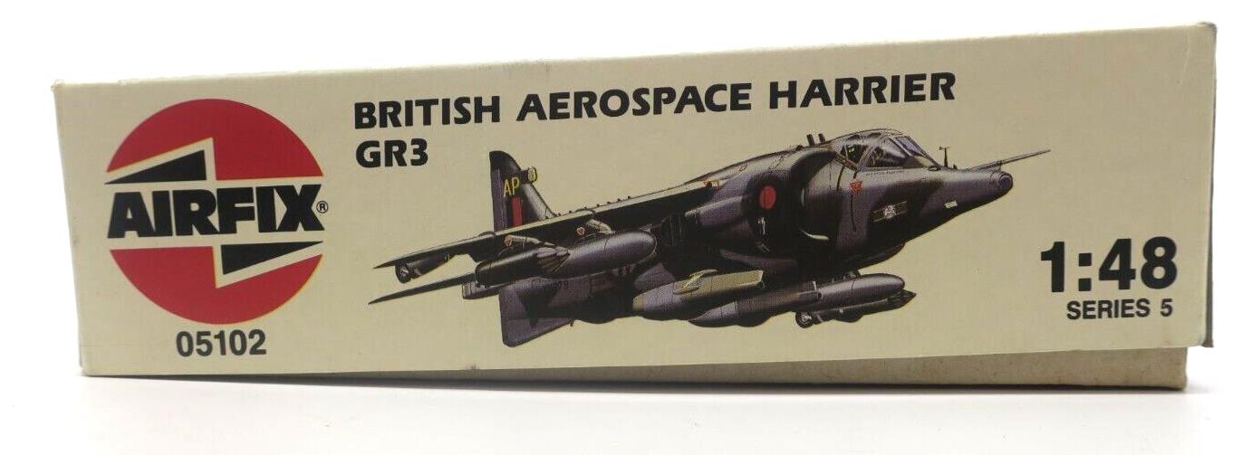 AIRFIX 1/48 British Aerospace Harrier GR3 5102 Model Kit