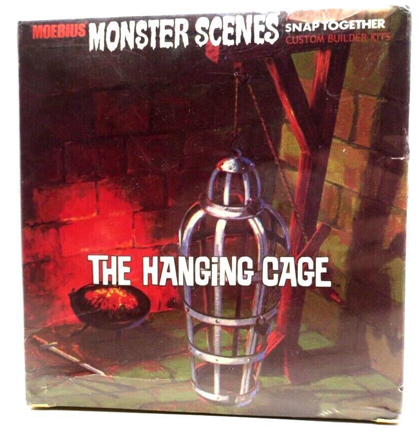 Moebius Monster Scenes 1/13 The Hanging Cage Snap Together Model Kit No. 637