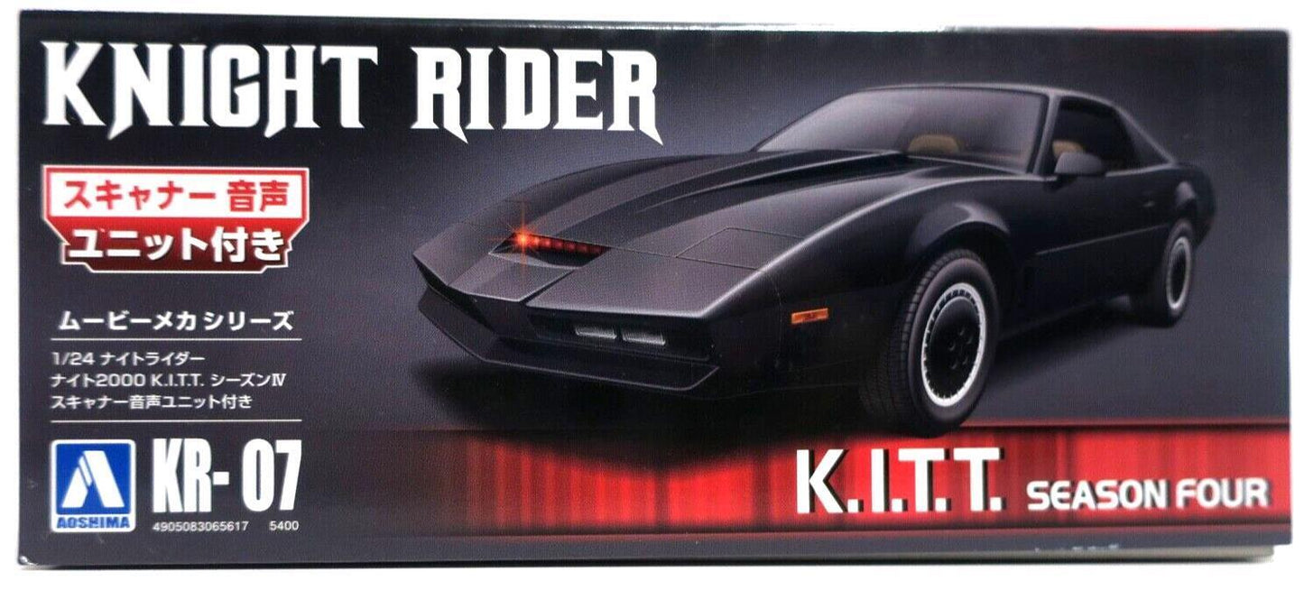 Aoshima Knight Rider 2000 1/24 K.I.T.T. Season 4 Model Kit