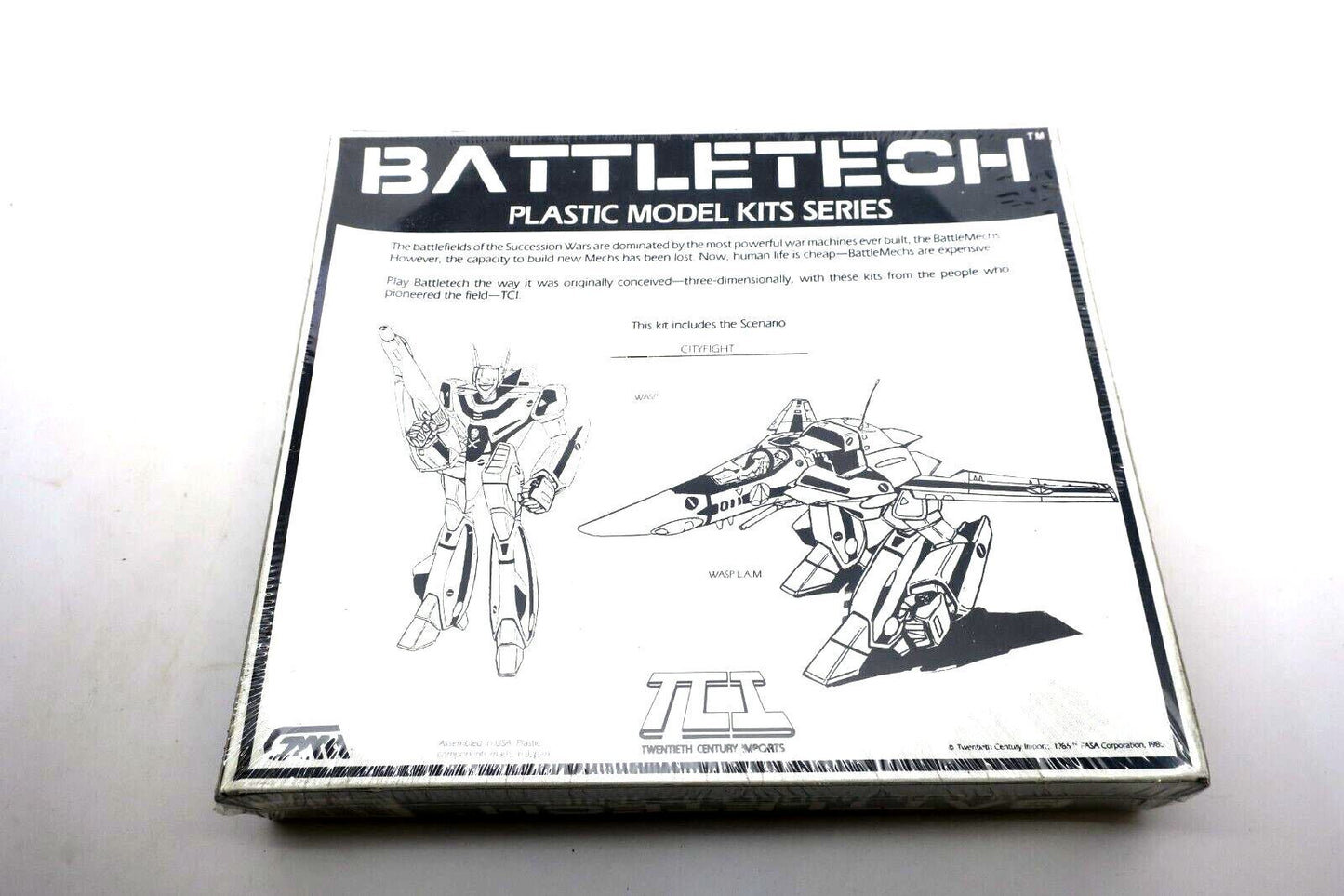 TCI Battletech 1/144th Scale Plastic Model Kit Set #8 Wasp/Wasp l.a.m