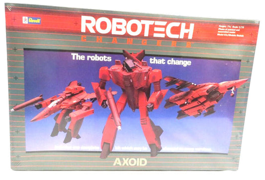 New 1984 Revell Robotech Changers Axoid Veritech Model Kit 1403 1/72 SEALED H8