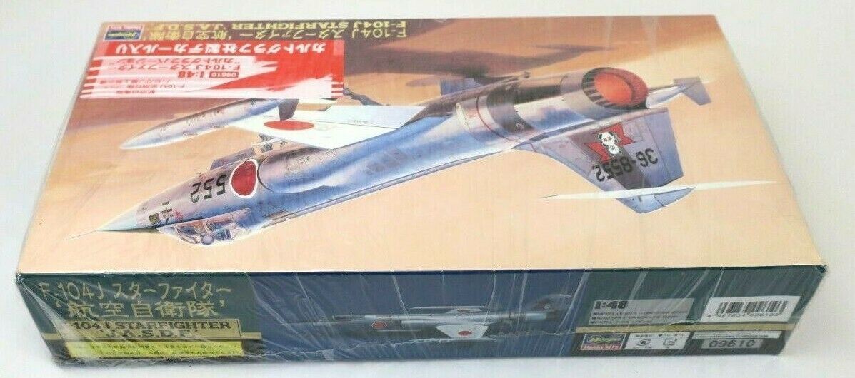 Hasegawa J.A.S.D.F Lockheed F-104J Starfighter 1/48 Model Kit P/N: 09610