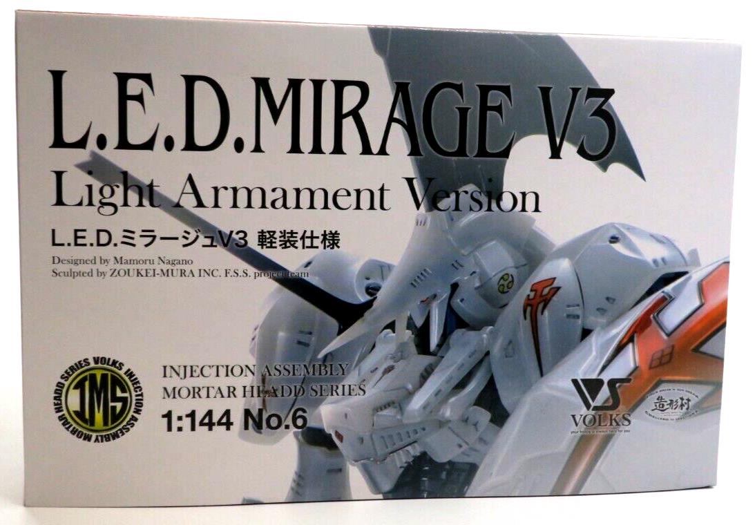 VOLKS The Five Star Stories IMS 1/144 L.E.D. Mirage V3 Model Kit No. 6
