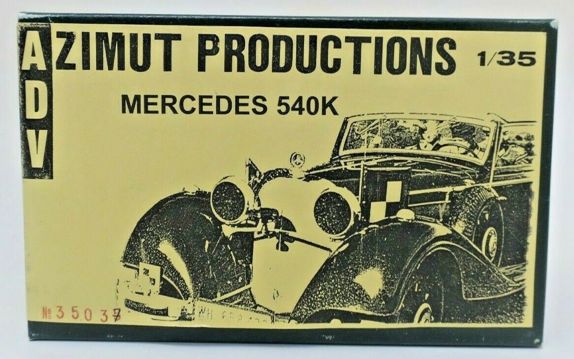 AZIMUT PRODUCTIONS MERCEDES 540K 1/35 RESIN KIT ADV 35057