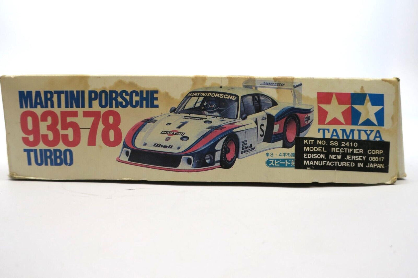 TAMIYA 1/24 Porsche 935-78 Turbo Martini Model Kit OPEN BOX