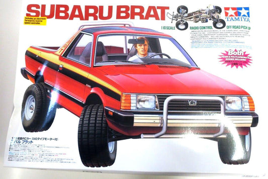 Tamiya 1/10 Subaru Brat Radio Control Off Road Pickup Truck Model Kit