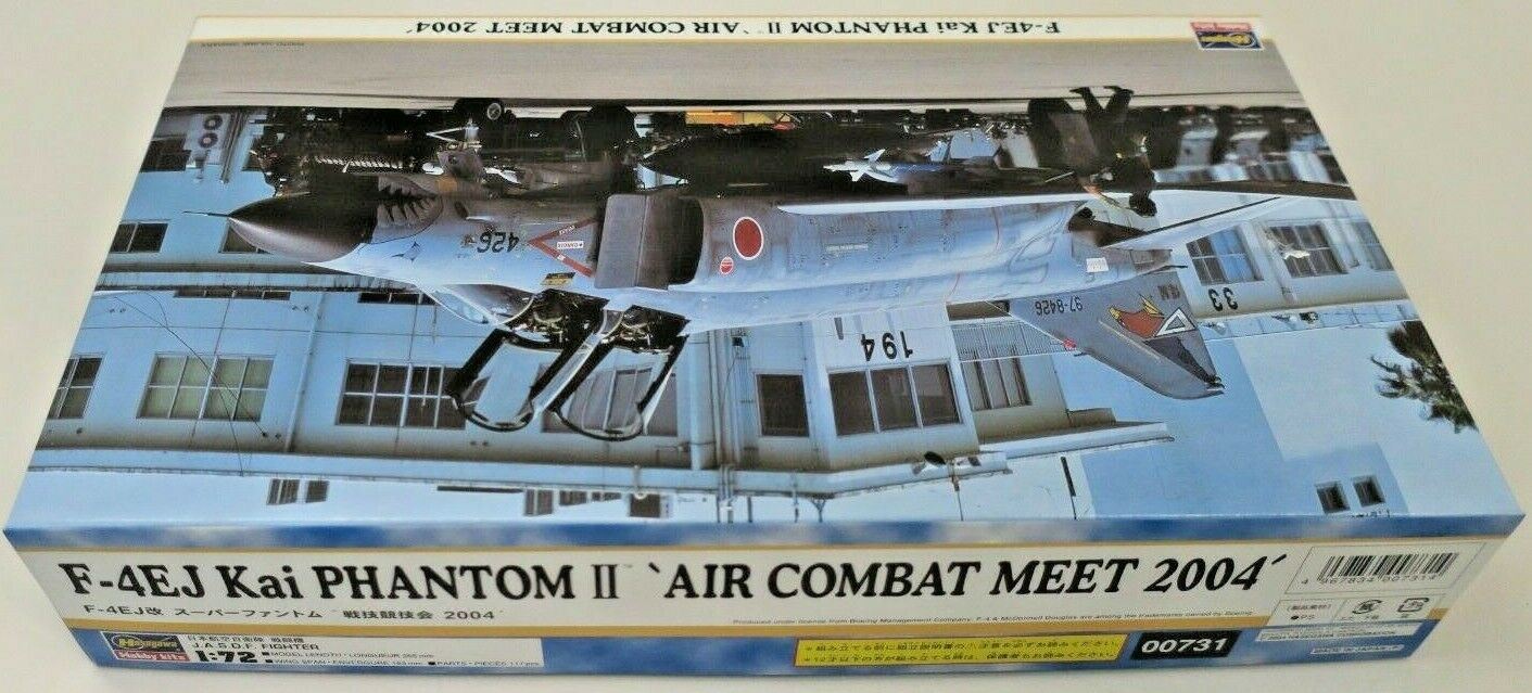 Hasegawa F-4EJ KAI PHANTOM II `AIR COMBAT MEET 2004' 1/72 Model Kit P/N: 00731